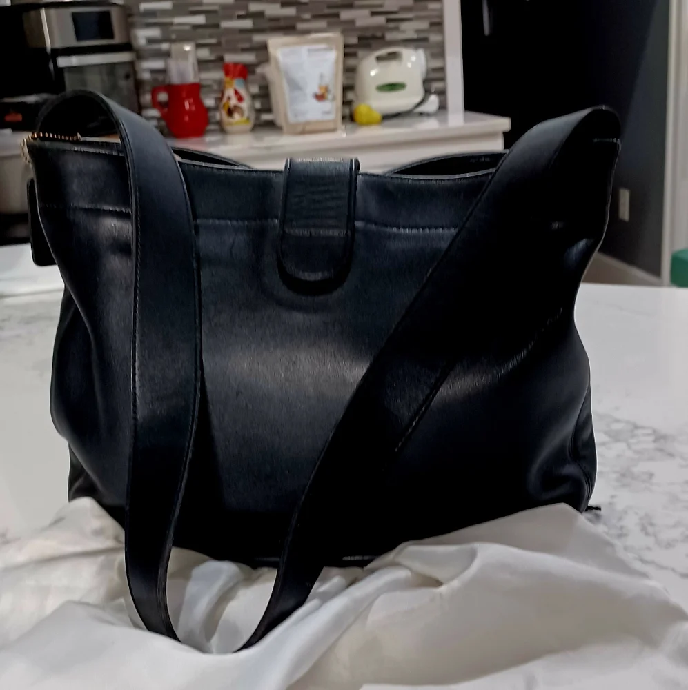 VINTAGE COACH 1997 ELDRIDGE HOBO TOTE BAG - Picture 4 of 17